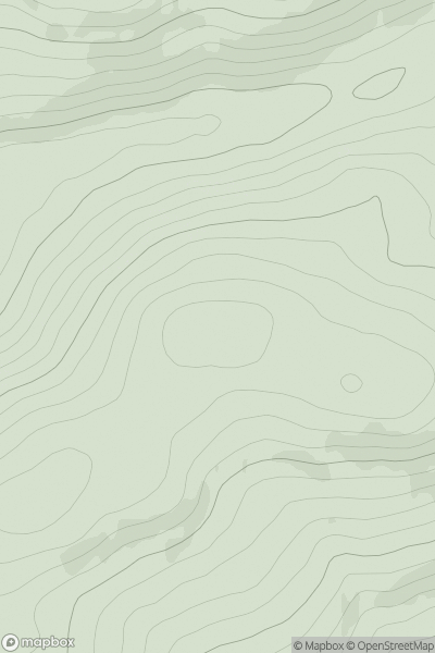 Thumbnail image for Halfmerk Hill showing contour plot for surrounding peak