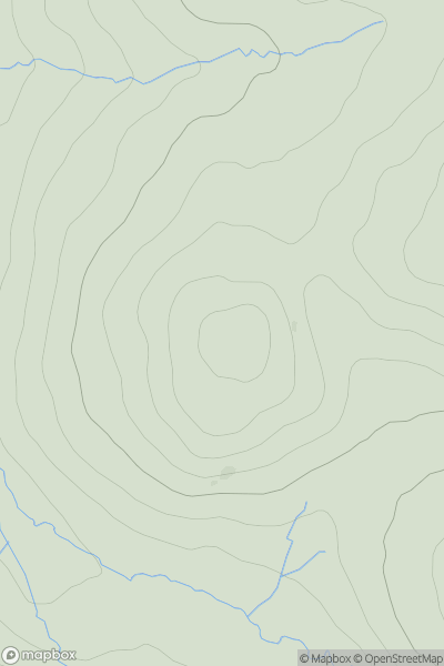 Thumbnail image for Earlside showing contour plot for surrounding peak