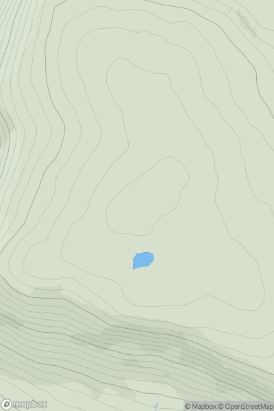 Thumbnail image for Auchenleck Hill showing contour plot for surrounding peak