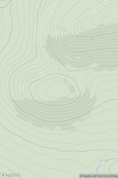 Thumbnail image for Willieanna showing contour plot for surrounding peak