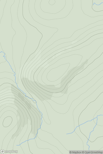 Thumbnail image for Coom Rig showing contour plot for surrounding peak
