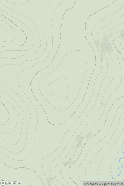 Thumbnail image for Windy Dod showing contour plot for surrounding peak