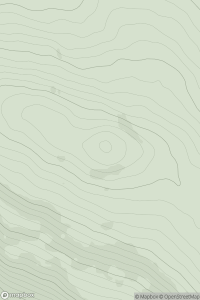 Thumbnail image for Speinne Mor showing contour plot for surrounding peak