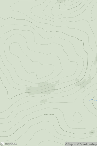 Thumbnail image for Torbraehead showing contour plot for surrounding peak