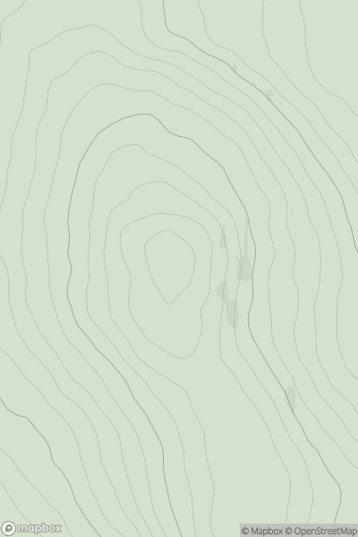 Thumbnail image for Lamford Hill showing contour plot for surrounding peak