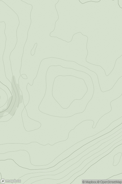 Thumbnail image for Earl Hill showing contour plot for surrounding peak