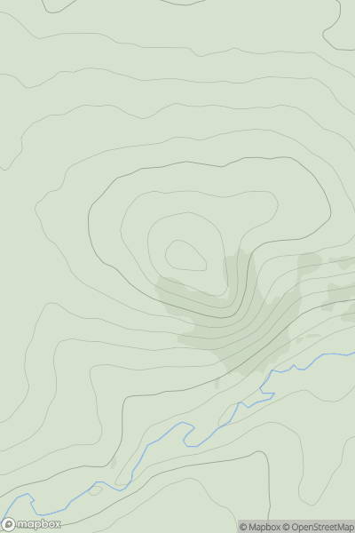 Thumbnail image for Tod Law showing contour plot for surrounding peak