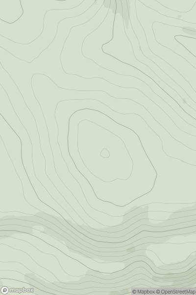 Thumbnail image for Daljedburgh Hill showing contour plot for surrounding peak