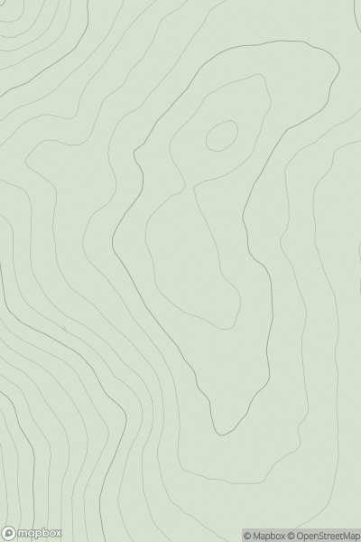 Thumbnail image for Brownmoor Hill showing contour plot for surrounding peak
