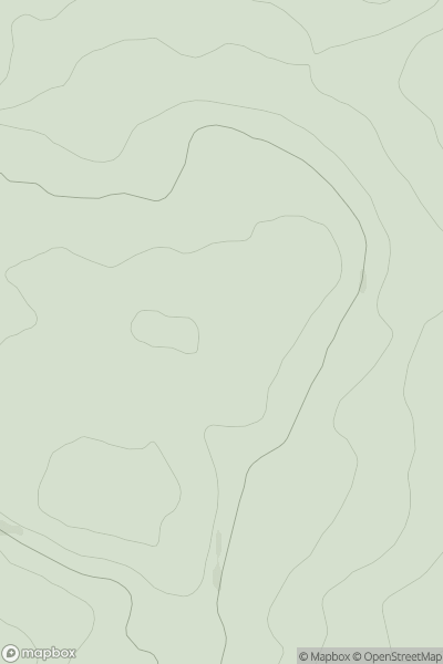 Thumbnail image for Stannery Knowe showing contour plot for surrounding peak