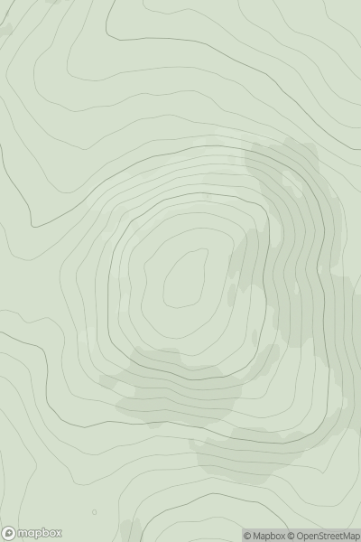 Thumbnail image for Ben John showing contour plot for surrounding peak