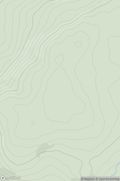Thumbnail image for Kildoach Hill showing contour plot for surrounding peak