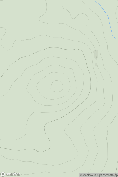 Thumbnail image for Knock Leaven showing contour plot for surrounding peak