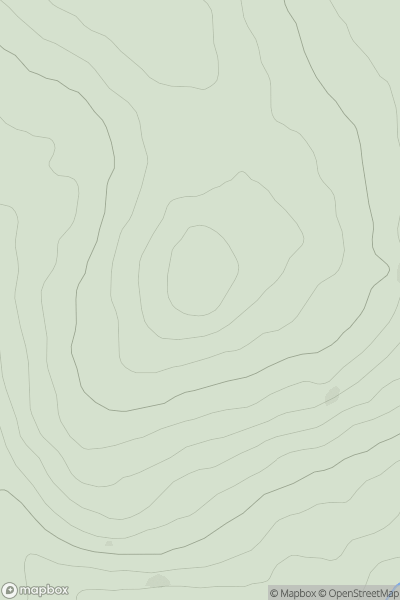 Thumbnail image for Warlaw Hill showing contour plot for surrounding peak