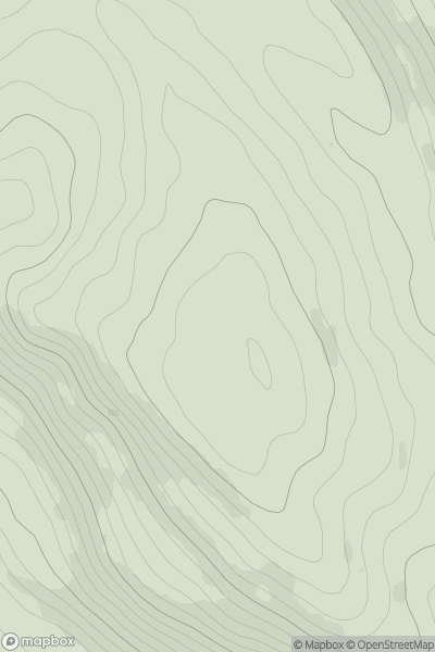 Thumbnail image for Tom nam Fitheach showing contour plot for surrounding peak