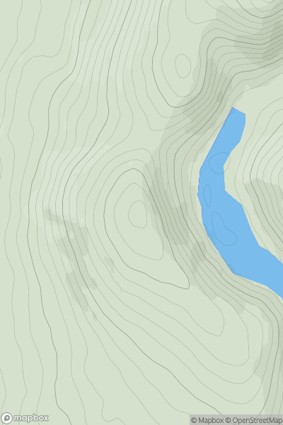 Thumbnail image for Morton Mains Hill showing contour plot for surrounding peak