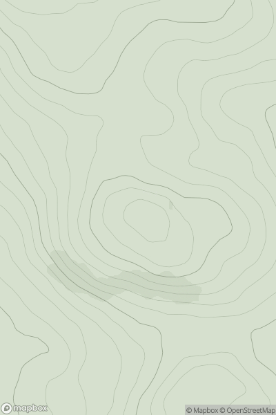 Thumbnail image for The Mull showing contour plot for surrounding peak