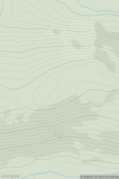 Thumbnail image for Craigdarroch Hill showing contour plot for surrounding peak