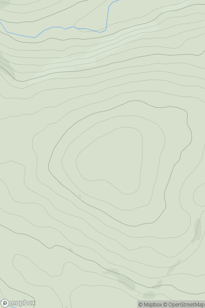 Thumbnail image for Rivox Moor showing contour plot for surrounding peak