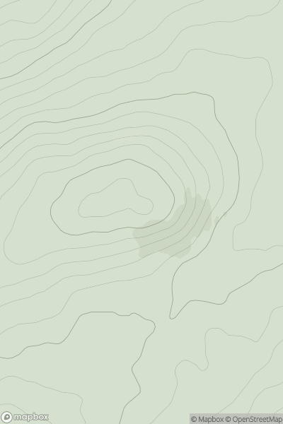 Thumbnail image for Ell Rig showing contour plot for surrounding peak