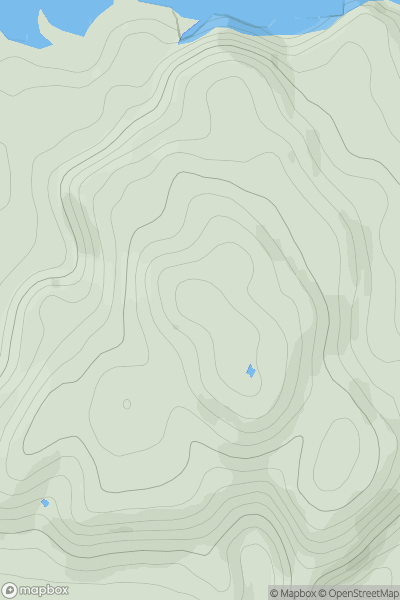 Thumbnail image for Gometra showing contour plot for surrounding peak