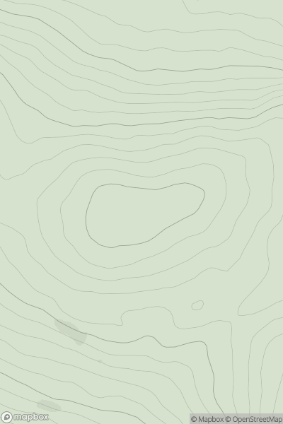 Thumbnail image for Shillingland Hill showing contour plot for surrounding peak