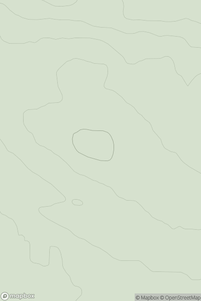 Thumbnail image for Keirs Hill showing contour plot for surrounding peak