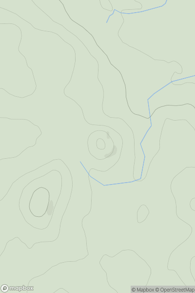 Thumbnail image for Craig Minnan showing contour plot for surrounding peak