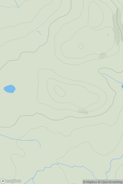 Thumbnail image for Carwaur showing contour plot for surrounding peak