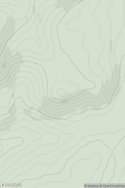 Thumbnail image for Craig of Grobdale showing contour plot for surrounding peak