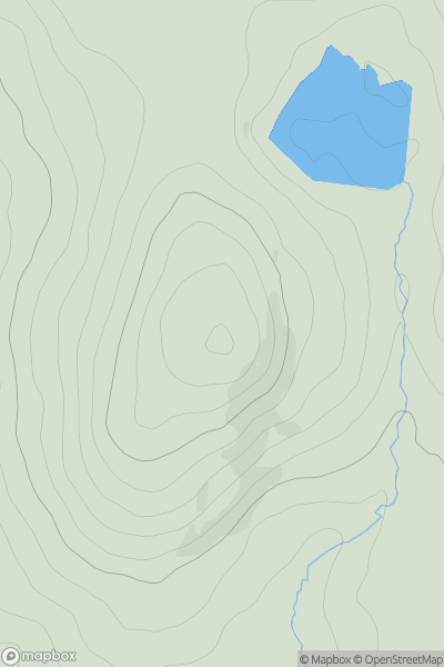 Thumbnail image for Craigmurchie showing contour plot for surrounding peak