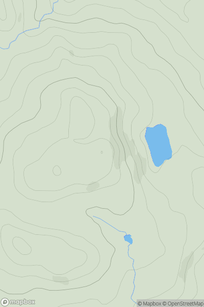 Thumbnail image for Shear Hill showing contour plot for surrounding peak