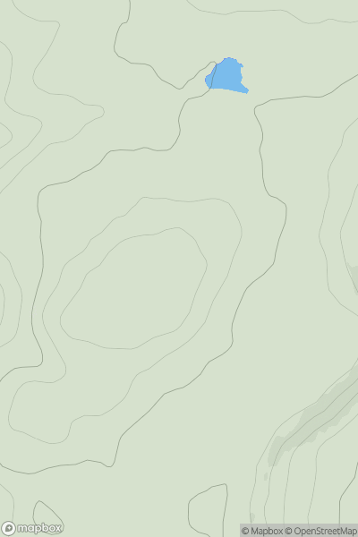 Thumbnail image for Knoweside Hill showing contour plot for surrounding peak