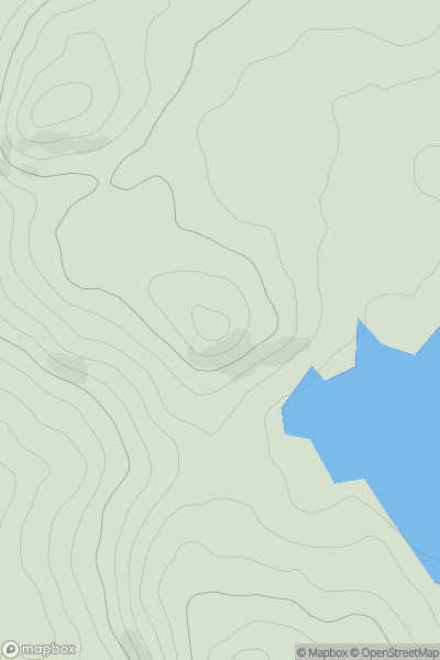 Thumbnail image for Craigtype showing contour plot for surrounding peak
