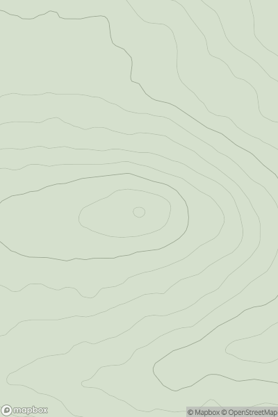 Thumbnail image for Cairncurran Hill showing contour plot for surrounding peak