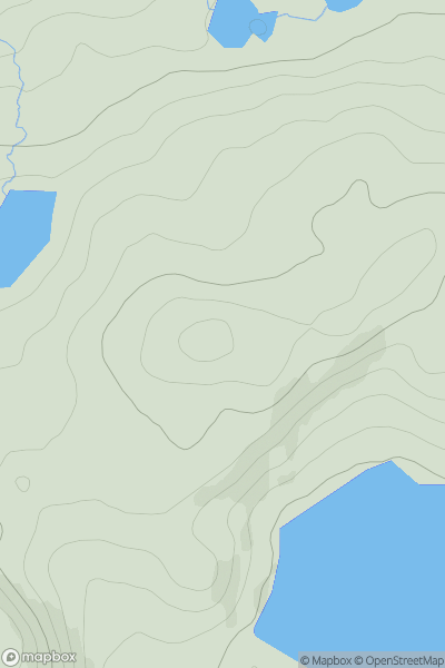 Thumbnail image for Scroggy Bank showing contour plot for surrounding peak