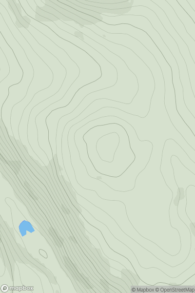 Thumbnail image for Redbank Hill showing contour plot for surrounding peak