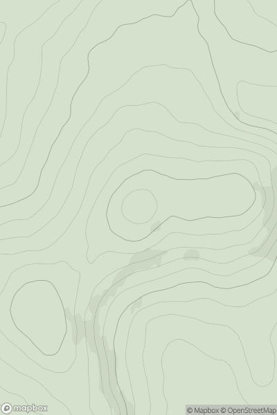 Thumbnail image for Strife Hill showing contour plot for surrounding peak
