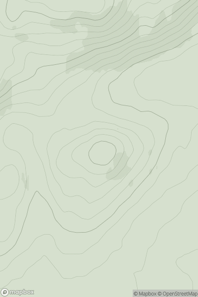 Thumbnail image for Knockendurrick showing contour plot for surrounding peak