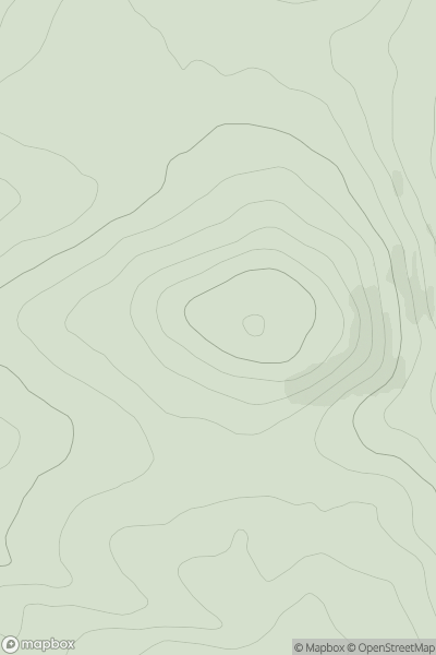 Thumbnail image for Patna Hill showing contour plot for surrounding peak