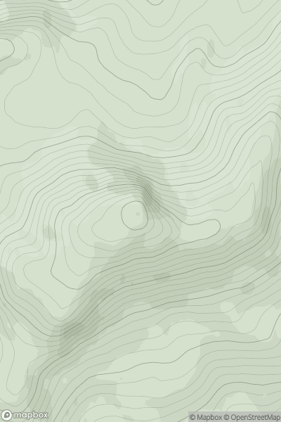 Thumbnail image for Ben Hiant showing contour plot for surrounding peak