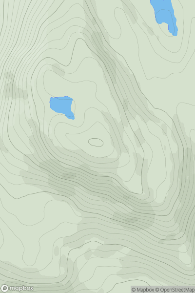 Thumbnail image for Ben Laga showing contour plot for surrounding peak