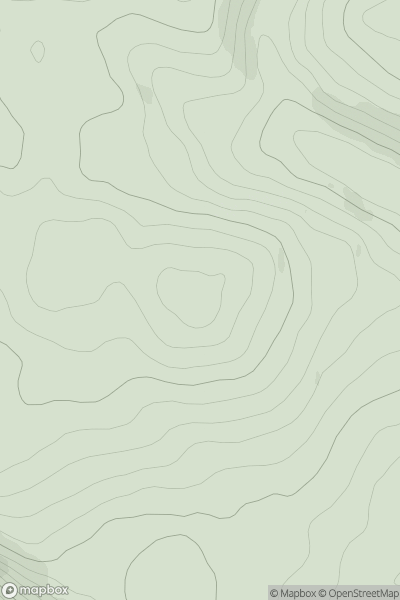 Thumbnail image for Mullach showing contour plot for surrounding peak