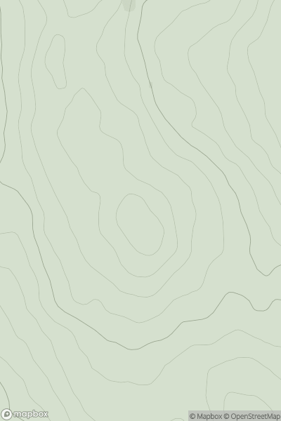 Thumbnail image for Baillie Hill showing contour plot for surrounding peak