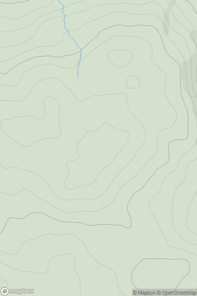 Thumbnail image for Knockclune showing contour plot for surrounding peak