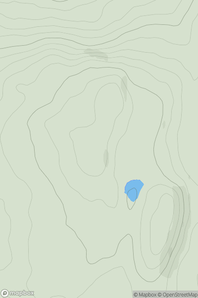 Thumbnail image for Broadfield Hill showing contour plot for surrounding peak