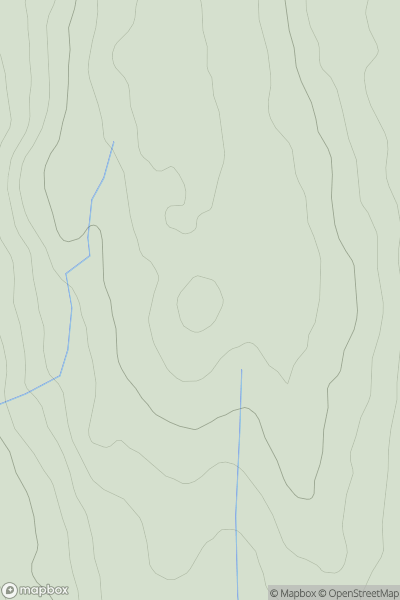 Thumbnail image for Kinnel Knock showing contour plot for surrounding peak