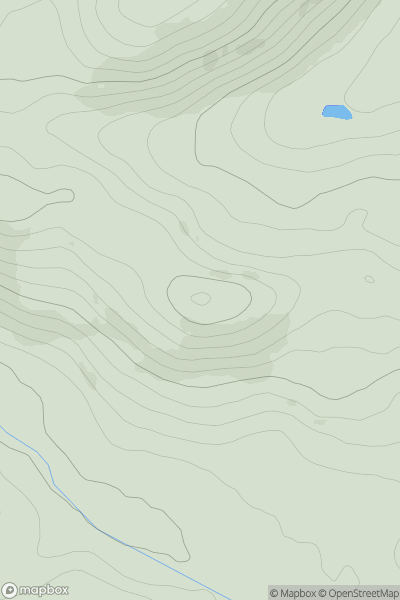 Thumbnail image for Craigbill Hill showing contour plot for surrounding peak