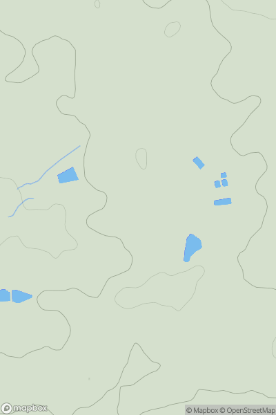 Thumbnail image for South Cathkin Hill showing contour plot for surrounding peak