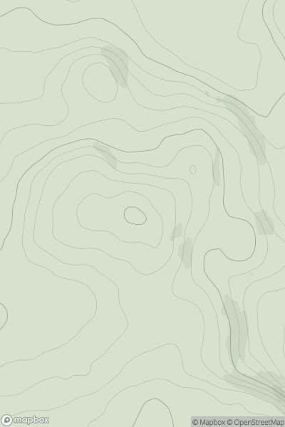 Thumbnail image for Dunguile Hill showing contour plot for surrounding peak